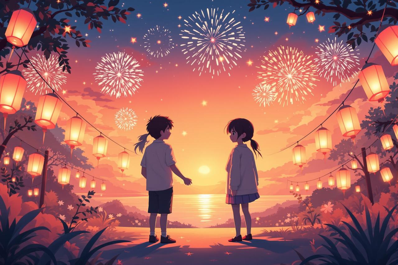 短剧网TV - 《邻家青梅》第5集：夏日祭的约定